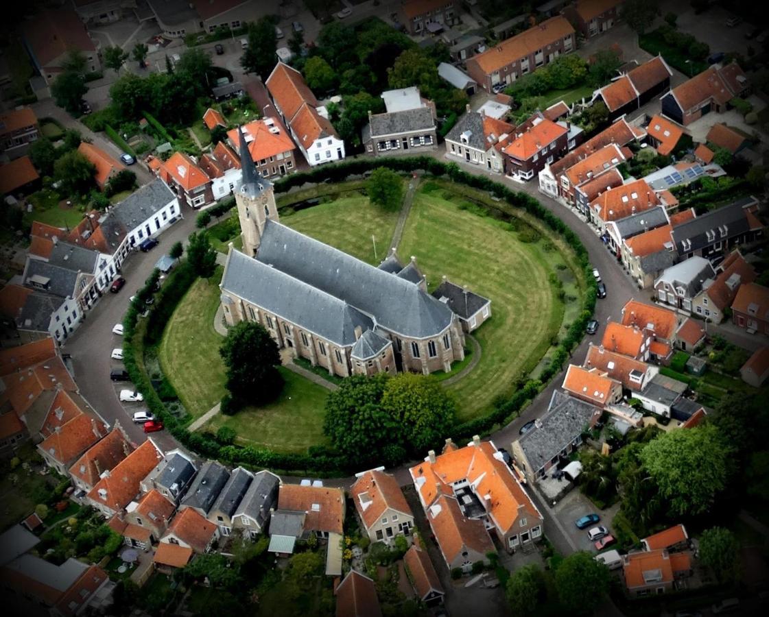 Bed and Breakfast De drei schorre Dreischor Exterior foto
